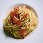 spaghetto con la colatura di alici di cetara
