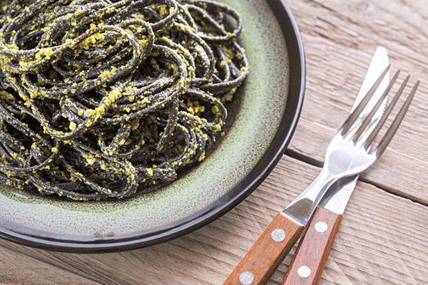 spaghetti al nero di seppia